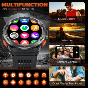 EIGIIS KE5 3ATM Waterproof Smart Watch - Thumbnail Image 3