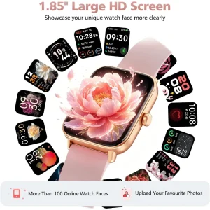 Smartwatch Fitness Tracker with Call Support - Thumbnail Image 2