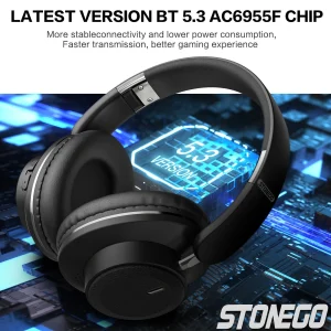 Bluetooth Headphones Wireless Headset - Thumbnail Image 4