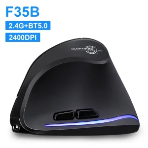 Lefon 2.4G Ergonomic Wireless Mouse Rechargeable - Thumbnail Image 3