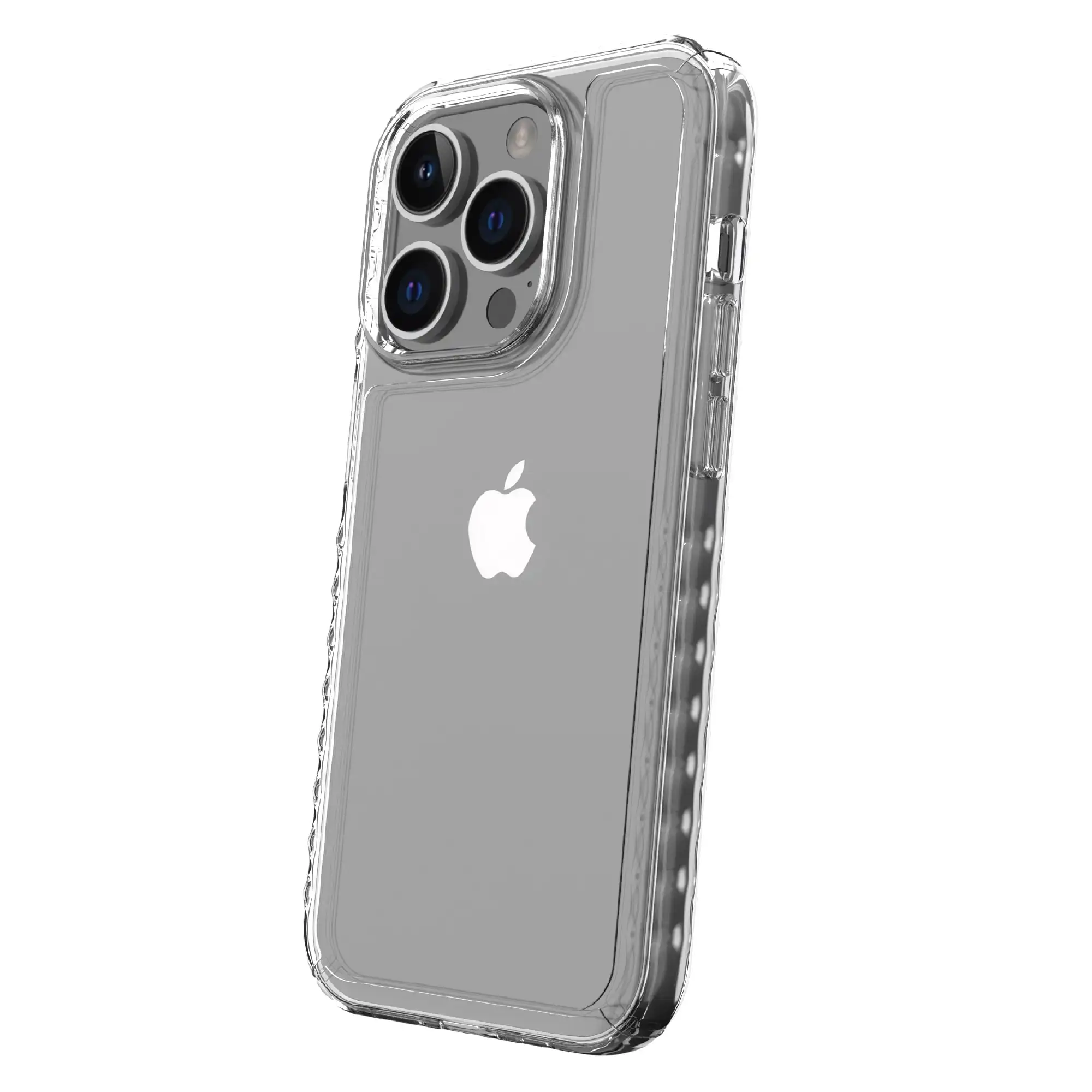 ONN Clear Protective Case for iPhone 15 Pro Max - Image 1