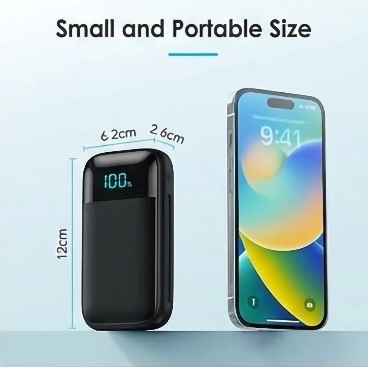 13800mAh 18W PD Power Bank with Cables - Image 5