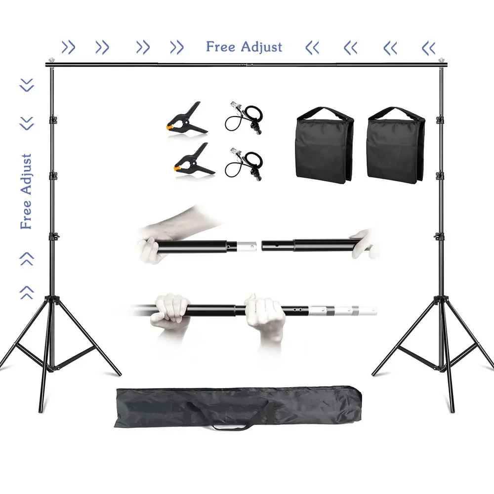 SH 2.6m*3m Suit Adjustable Backdrop Stand - Image 1