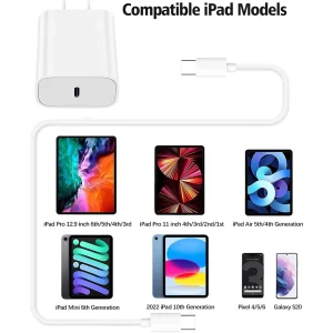 Fast Charging Wall Charger with 6FT USB-C Cable - Thumbnail Image 4