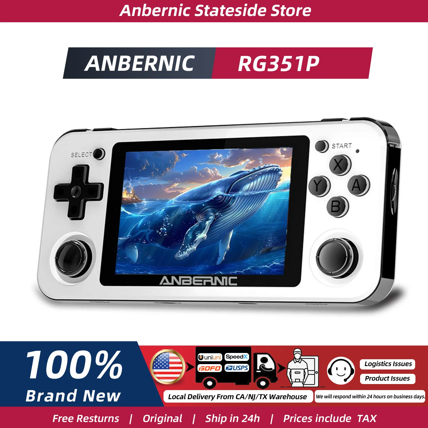 ANBERNIC RG351P Retro Handheld Game Console - Image 2