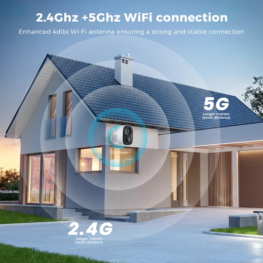 4K Wifi Home Security Camera Wireless Outdoor - Image 5