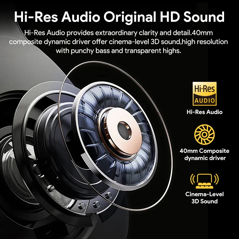 QCY H3 ANC Wireless Bluetooth Headphones - Image 4