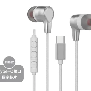 Type-C Wired Stereo Earbuds with Microphone - Thumbnail Image 6