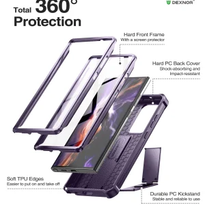 DEXNOR Shockproof Full Body Samsung Case - Thumbnail Image 5