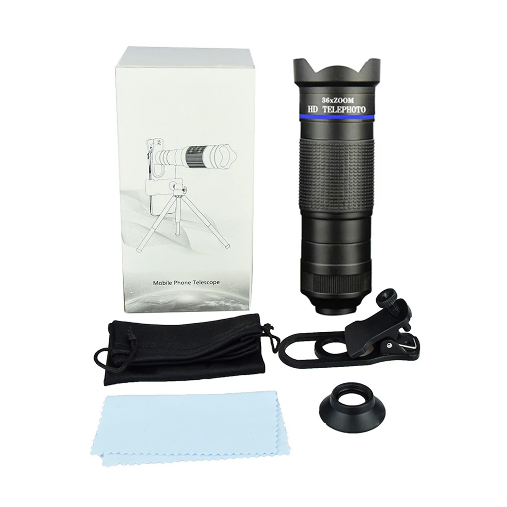 36X Telescope Zoom Lens Monocular Mobile Phone - Image 2
