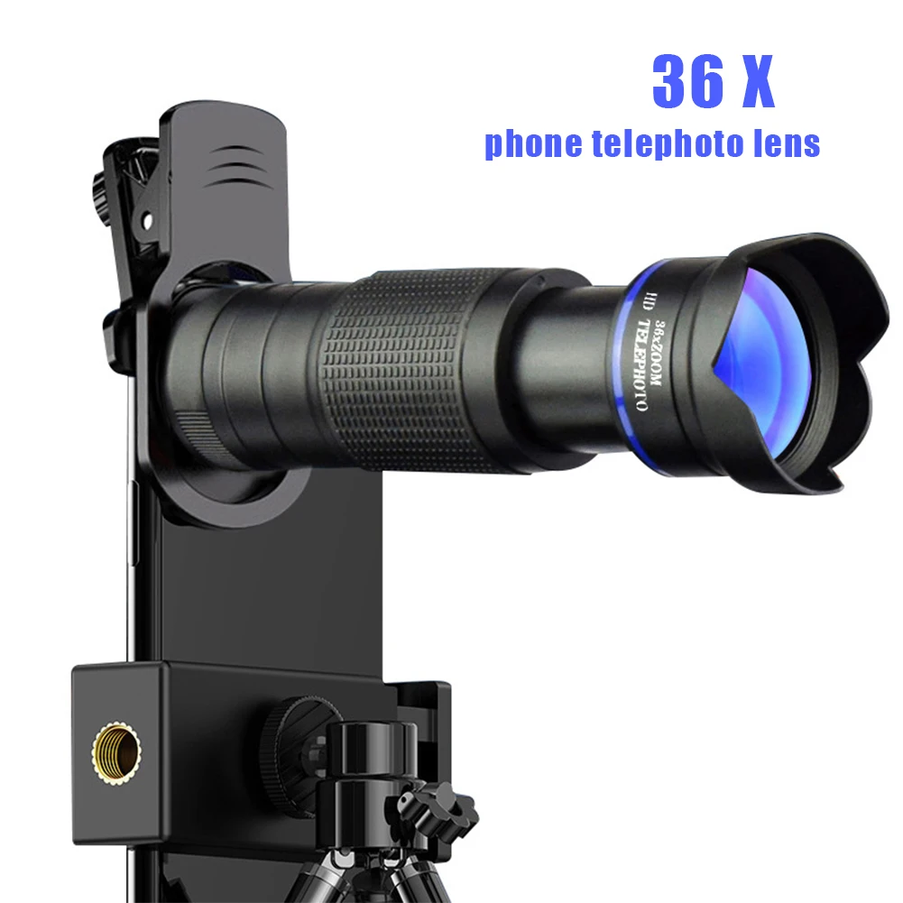 36X Telescope Zoom Lens Monocular Mobile Phone - Image 1