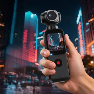 5K Pocket Action Camera 270° Rotation Lens