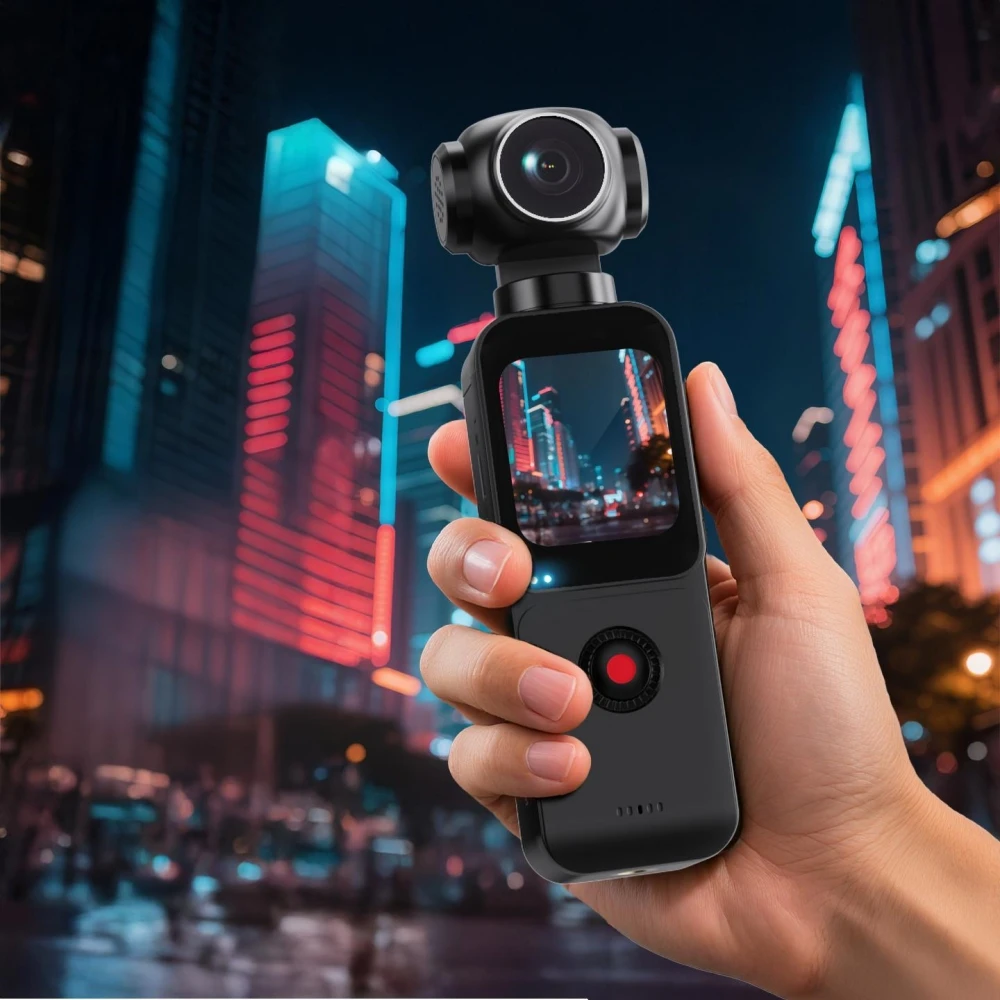 5K Pocket Action Camera 270° Rotation Lens - Image 1