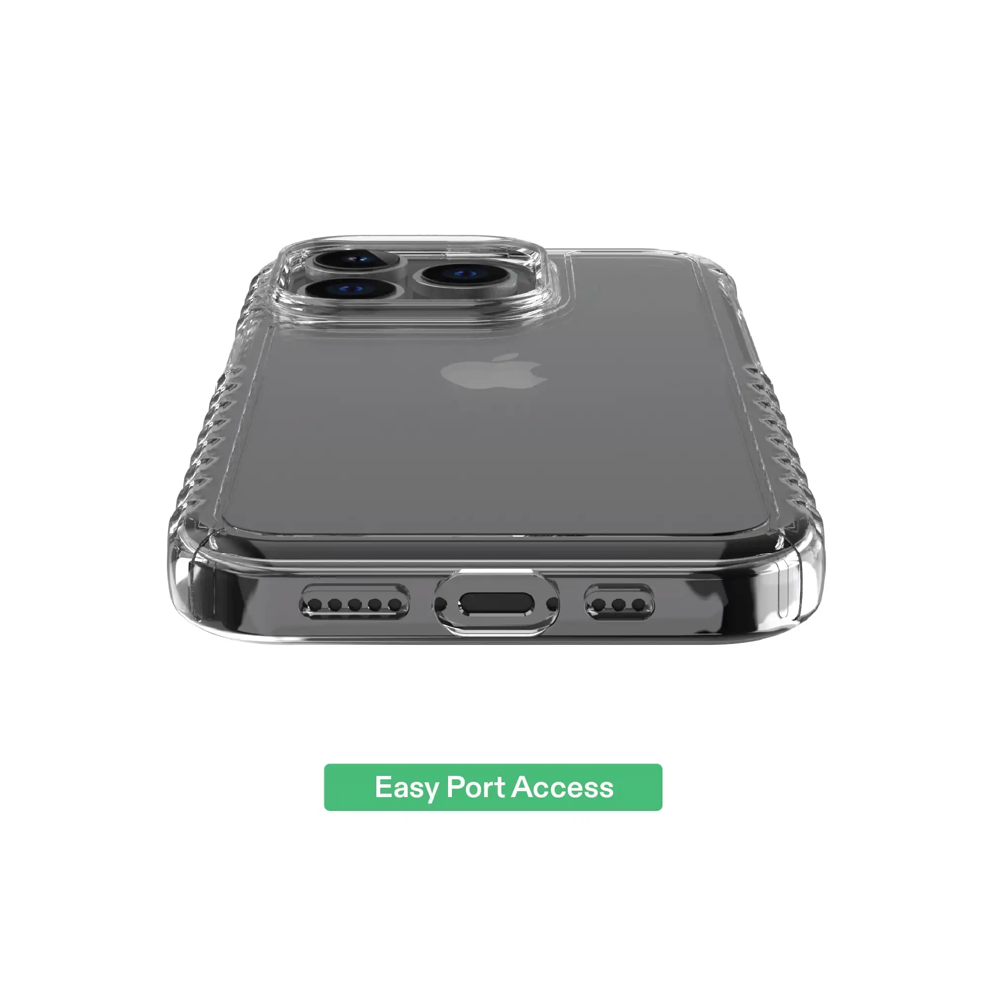 ONN Clear Protective Case for iPhone 15 Pro Max - Image 6
