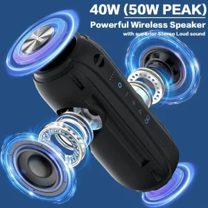 Cyberpunk Wireless Bluetooth Speakers - Thumbnail Image 2
