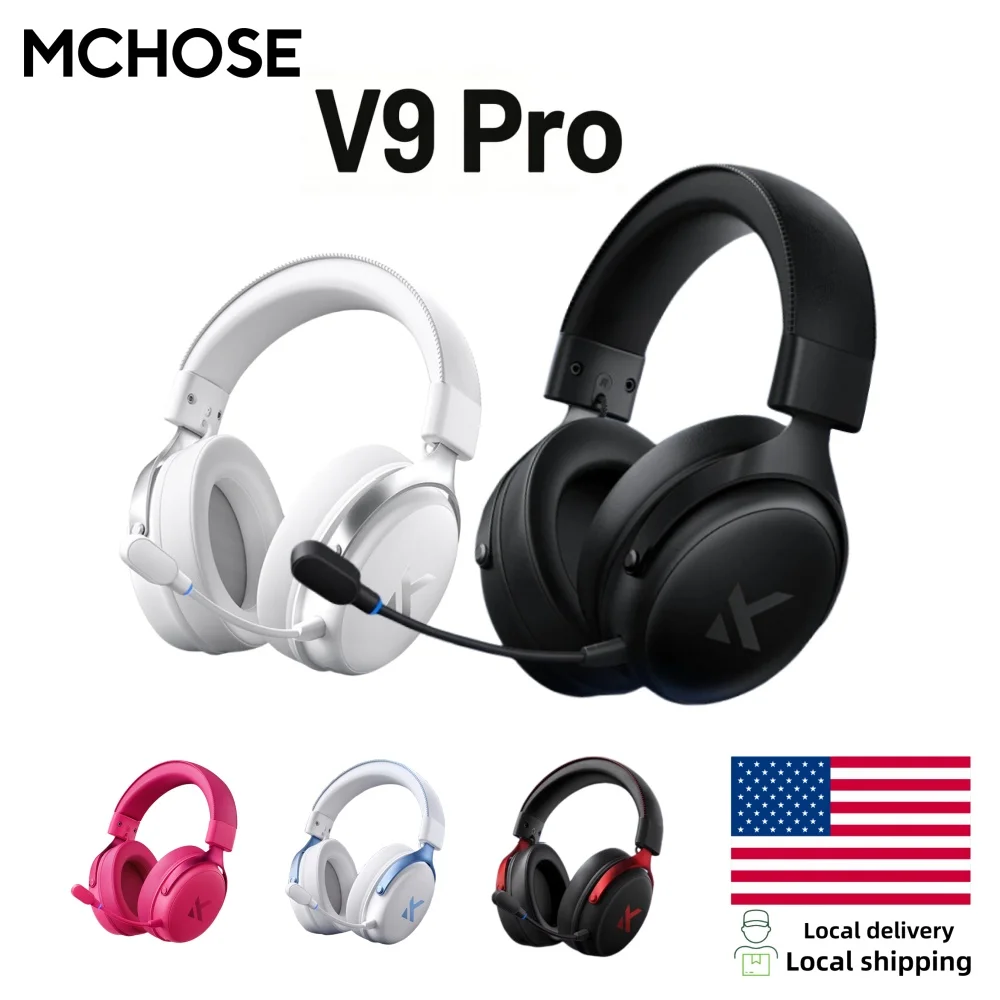 MCHOSE V9 Pro Wireless Gaming Headset - Image 1