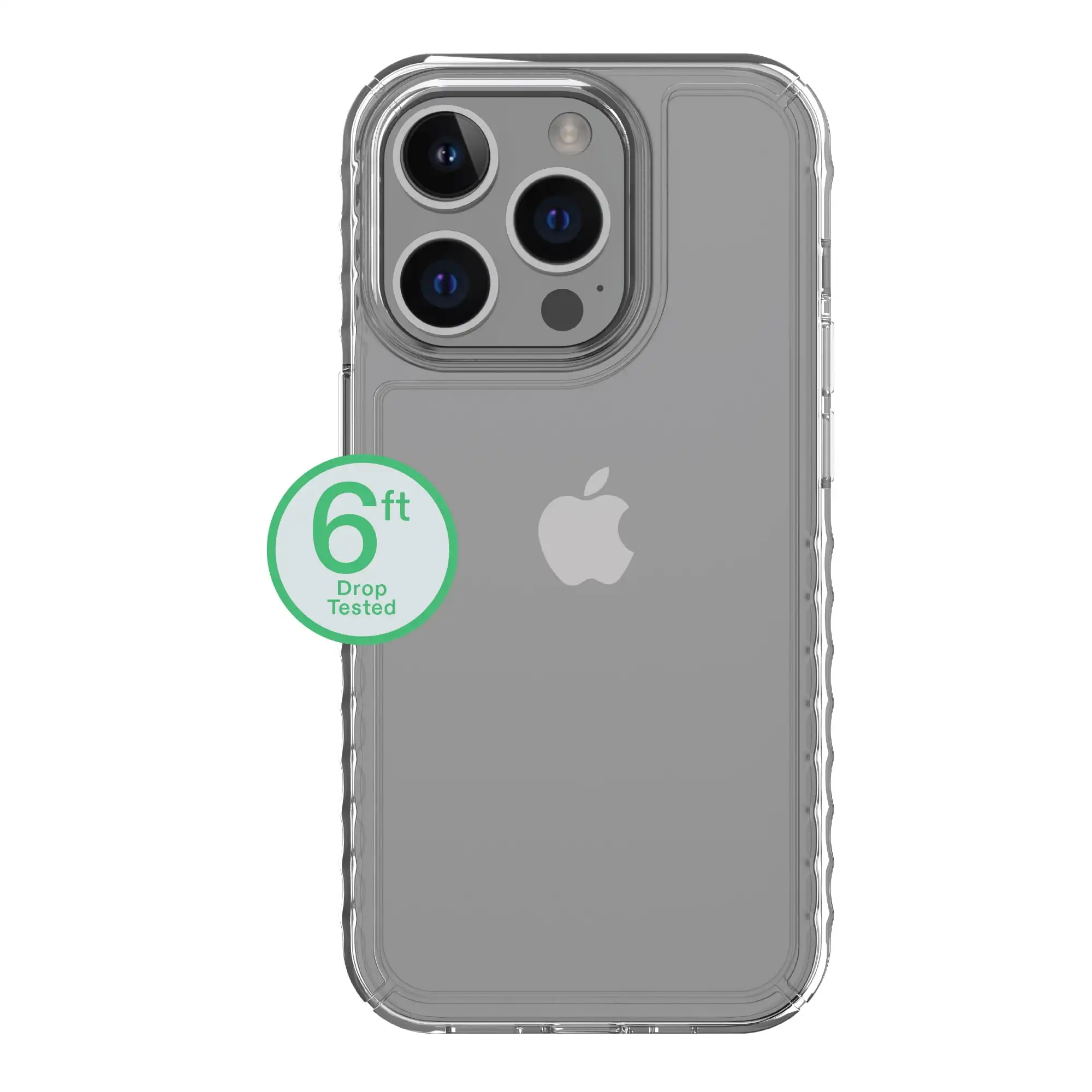 ONN Clear Protective Case for iPhone 15 Pro Max - Image 2