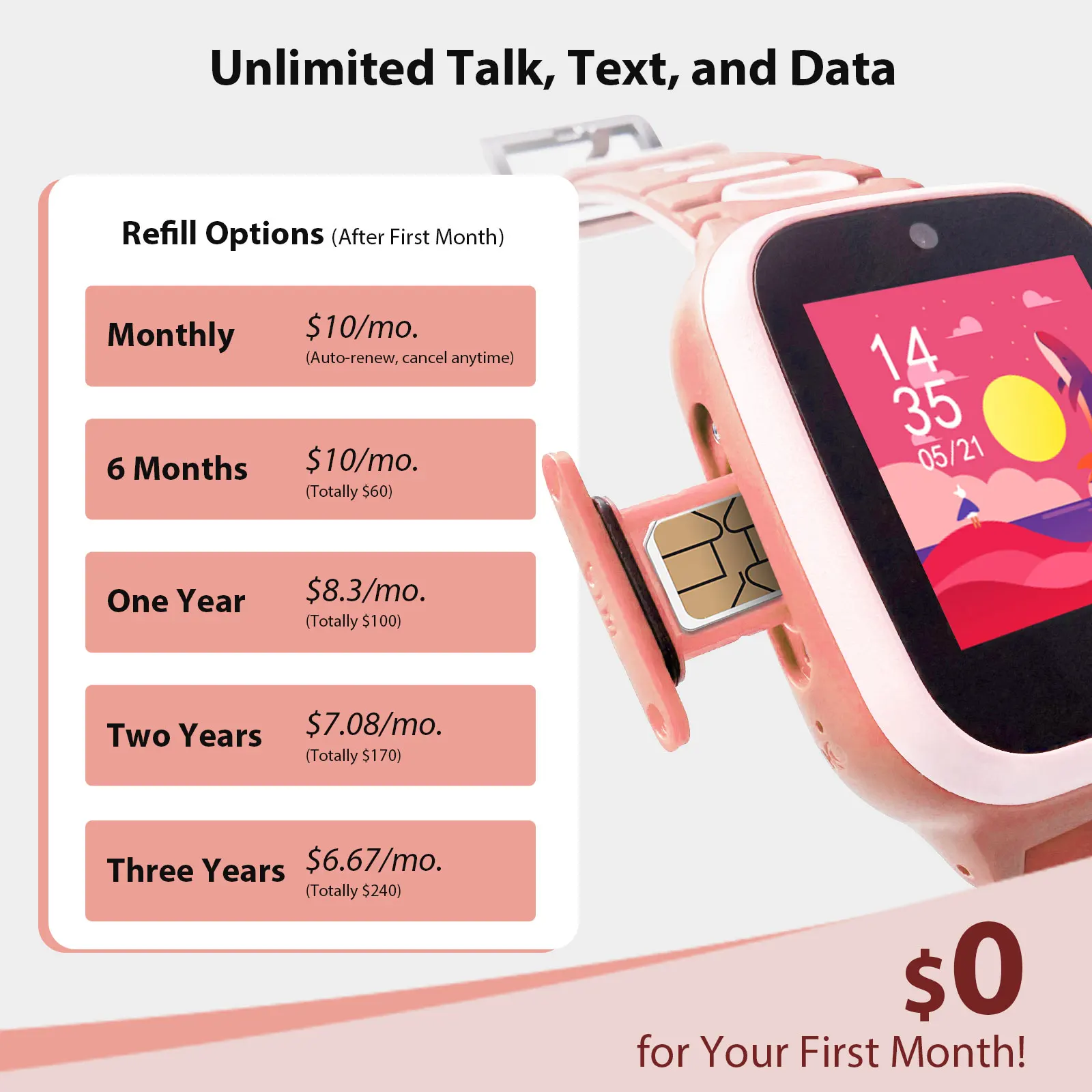 4G Smart Watch for Kids - Image 3