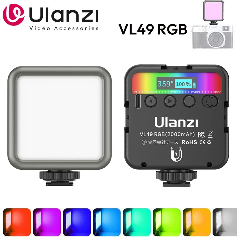 Ulanzi VL49 RGB Mini LED Video Light - Image 3