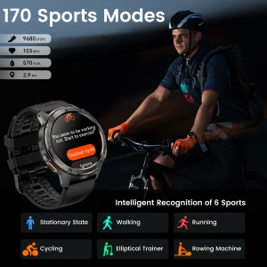 KOSPET TANK T3 AMOLED Smart Watch - Thumbnail Image 3