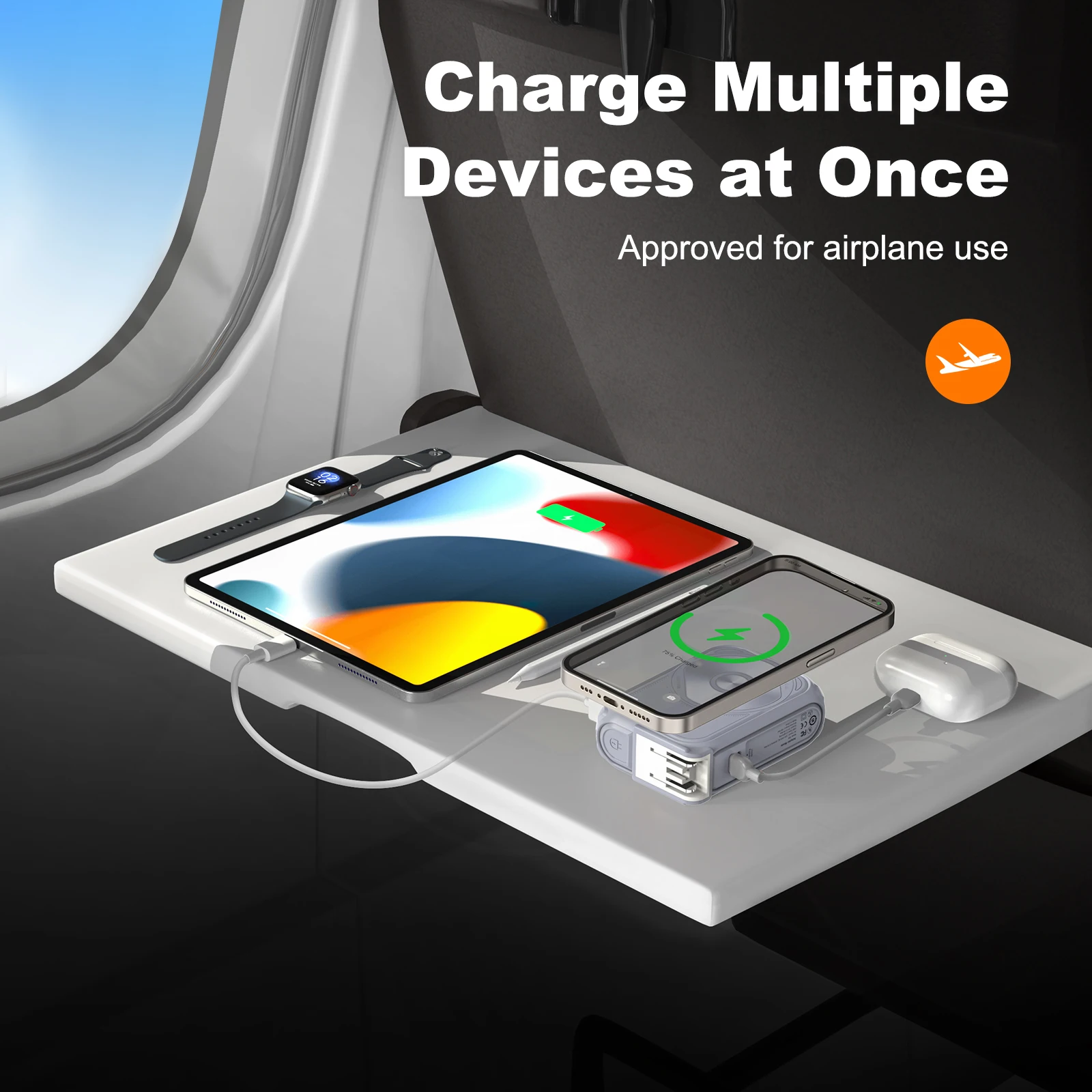 22.5W 10000mAh Magnetic Wireless Power Bank - Image 4