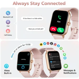 Smartwatch Fitness Tracker with Call Support - Thumbnail Image 3