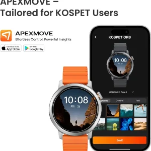 KOSPET ORB Smart Watch For Men - Thumbnail Image 4