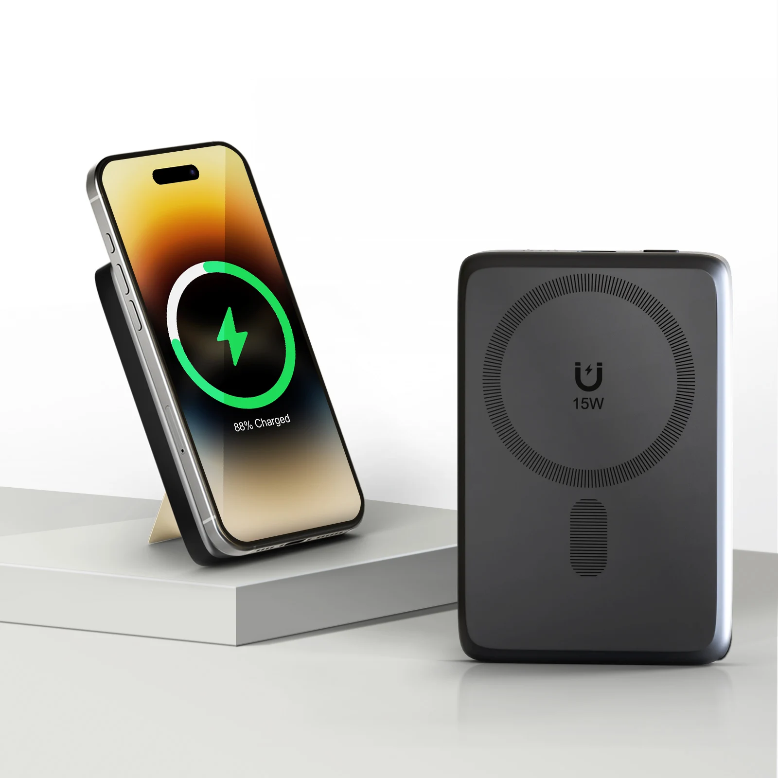10000W Magnetic Power Bank Wireless Charger - Image 1