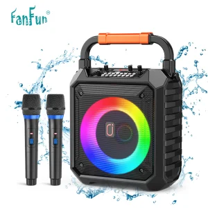 T17-T Wireless Bluetooth Speaker, Karaoke Machine