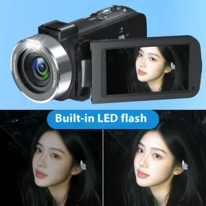 4K Video Camera Camcorder Ultra 80MP Digital - Thumbnail Image 2