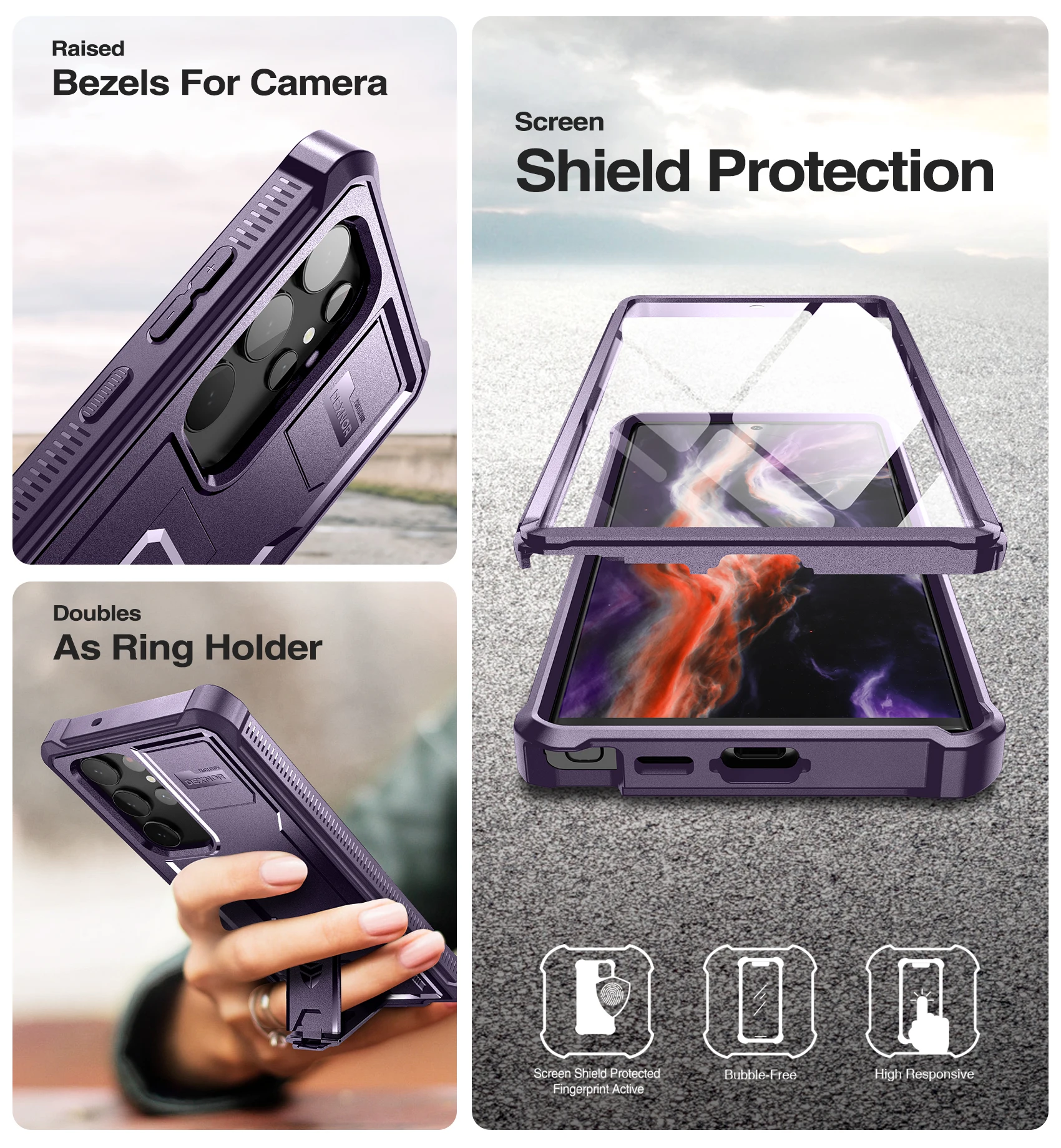DEXNOR Shockproof Full Body Samsung Case - Image 4