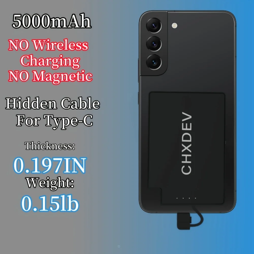 CHXDEV Mini Magnetic 5000mAh Power Bank - Image 4