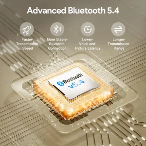 QCY H3 ANC Wireless Bluetooth Headphones - Thumbnail Image 3