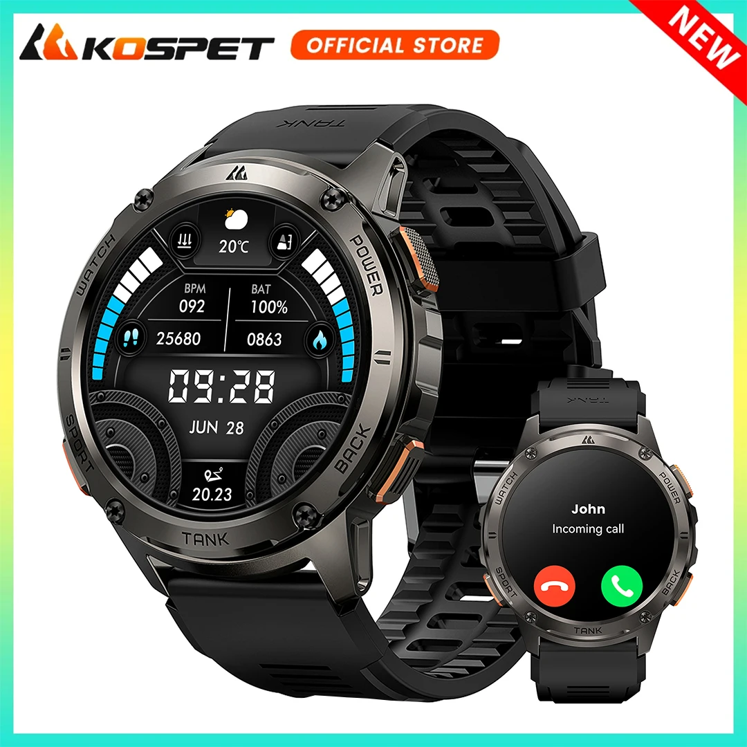 KOSPET TANK T3 AMOLED Smart Watch - Image 1