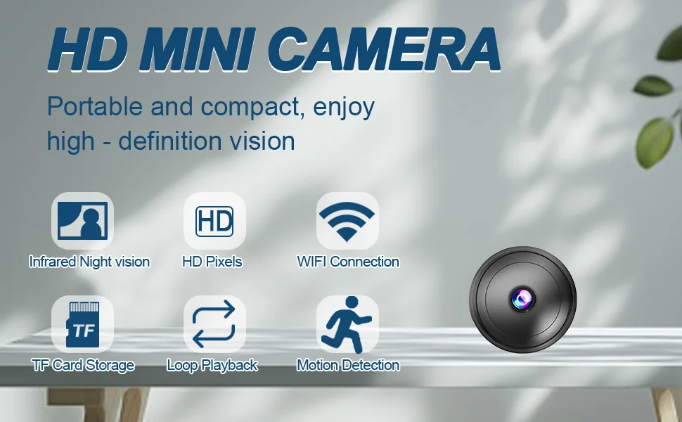 R13 Mini 4K WiFi Security Camera - Image 3