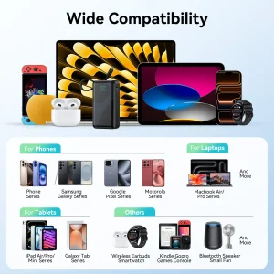 10000mAh PD30W Portable Power Bank - Thumbnail Image 2