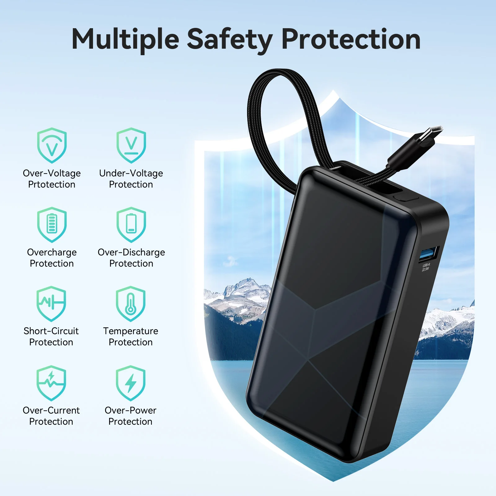 10000mAh PD30W Portable Power Bank - Image 5