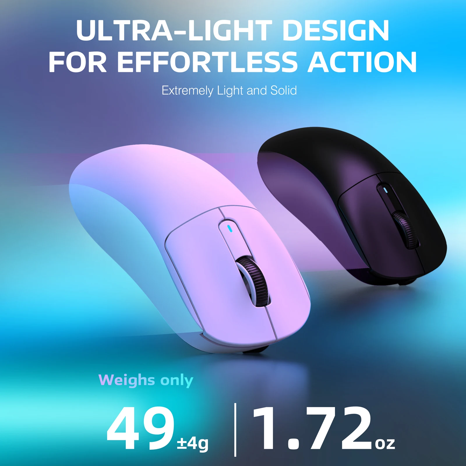 ATTACK SHARK X3 49g Wireless Gaming Mouse - Image 1