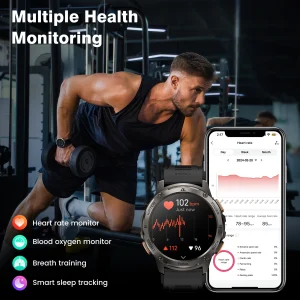KOSPET TANK T3 AMOLED Smart Watch - Thumbnail Image 4