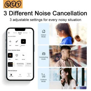 QCY HT05 ANC Wireless TWS Earbuds - Thumbnail Image 4