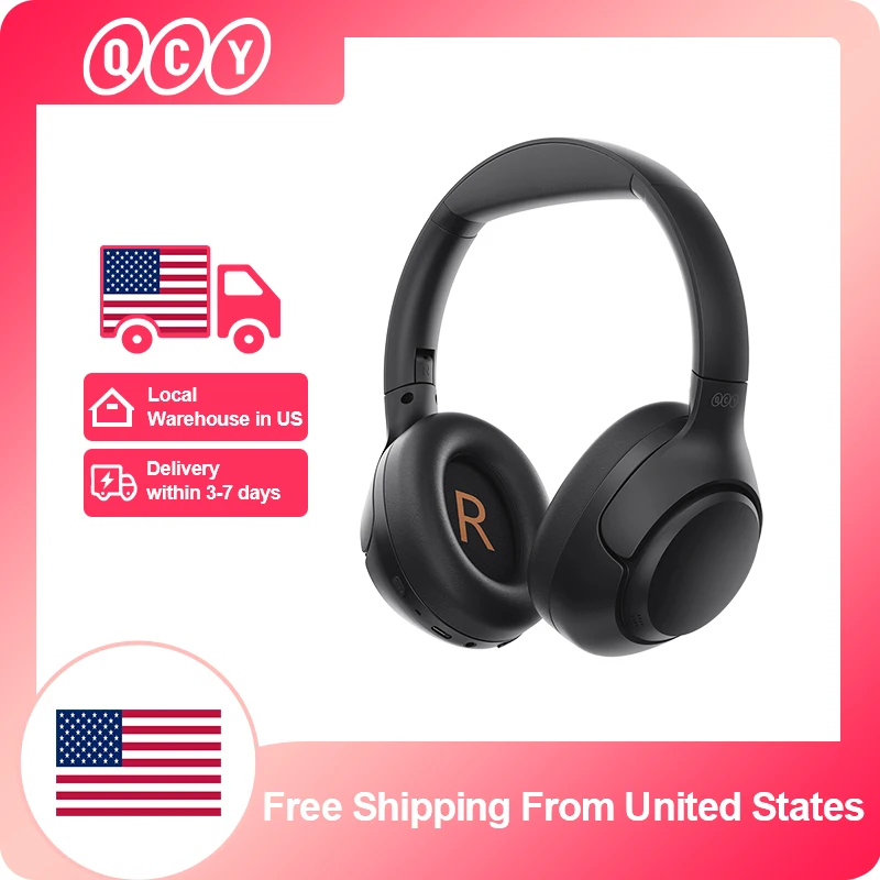 QCY H3 ANC Wireless Bluetooth Headphones - Image 2