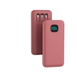 Built-in 3 Cables Power Bank 13800mAh - Thumbnail Image 8