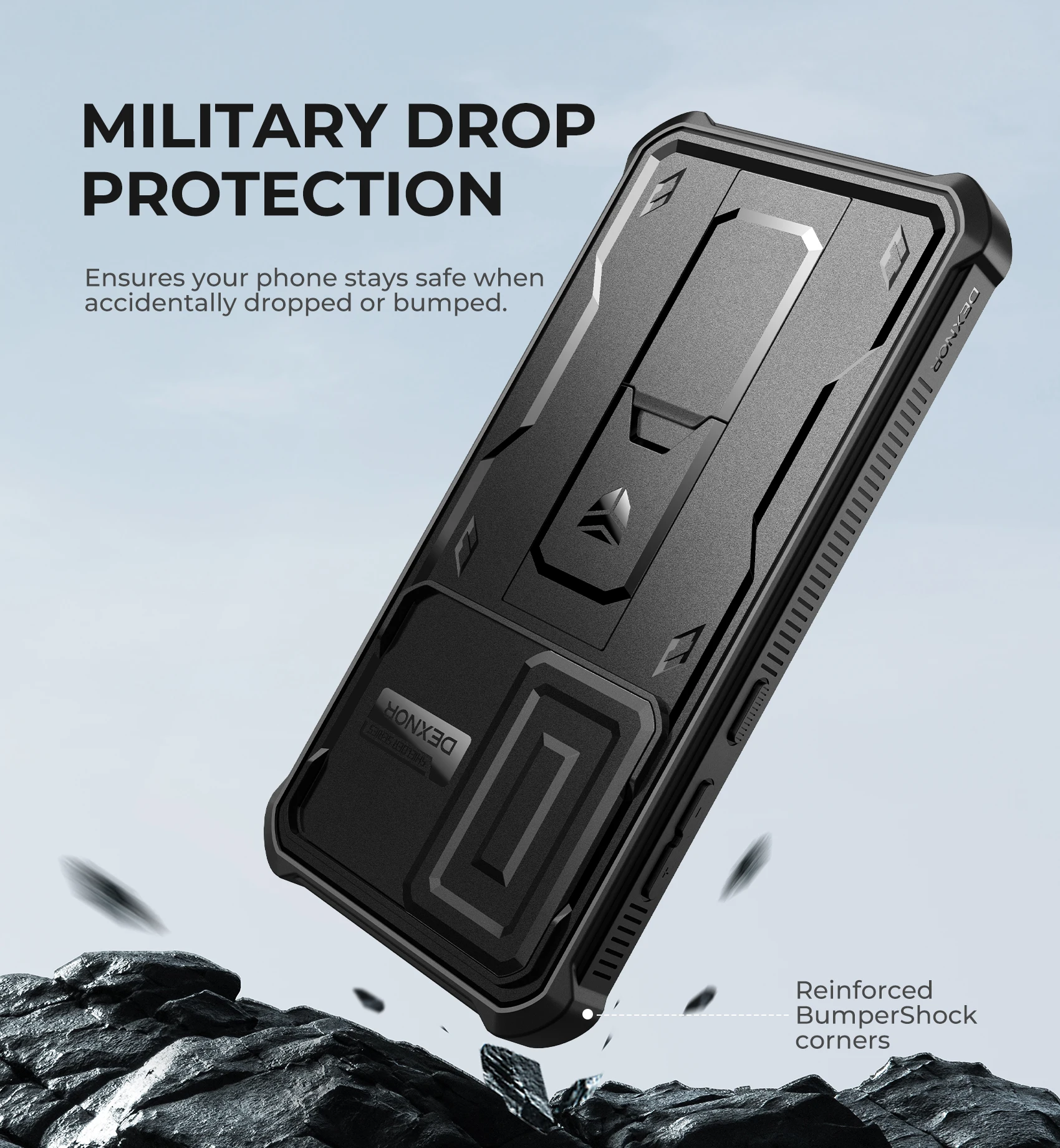 DEXNOR Shockproof Full Body Samsung Case - Image 5