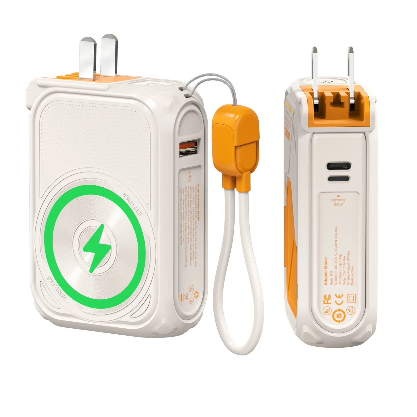 22.5W 10000mAh Magnetic Wireless Power Bank - Image 6