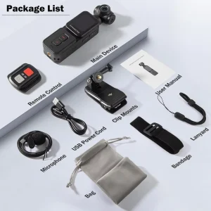 5K Pocket Vlog Camera With 270° Rotatable Lens - Thumbnail Image 4